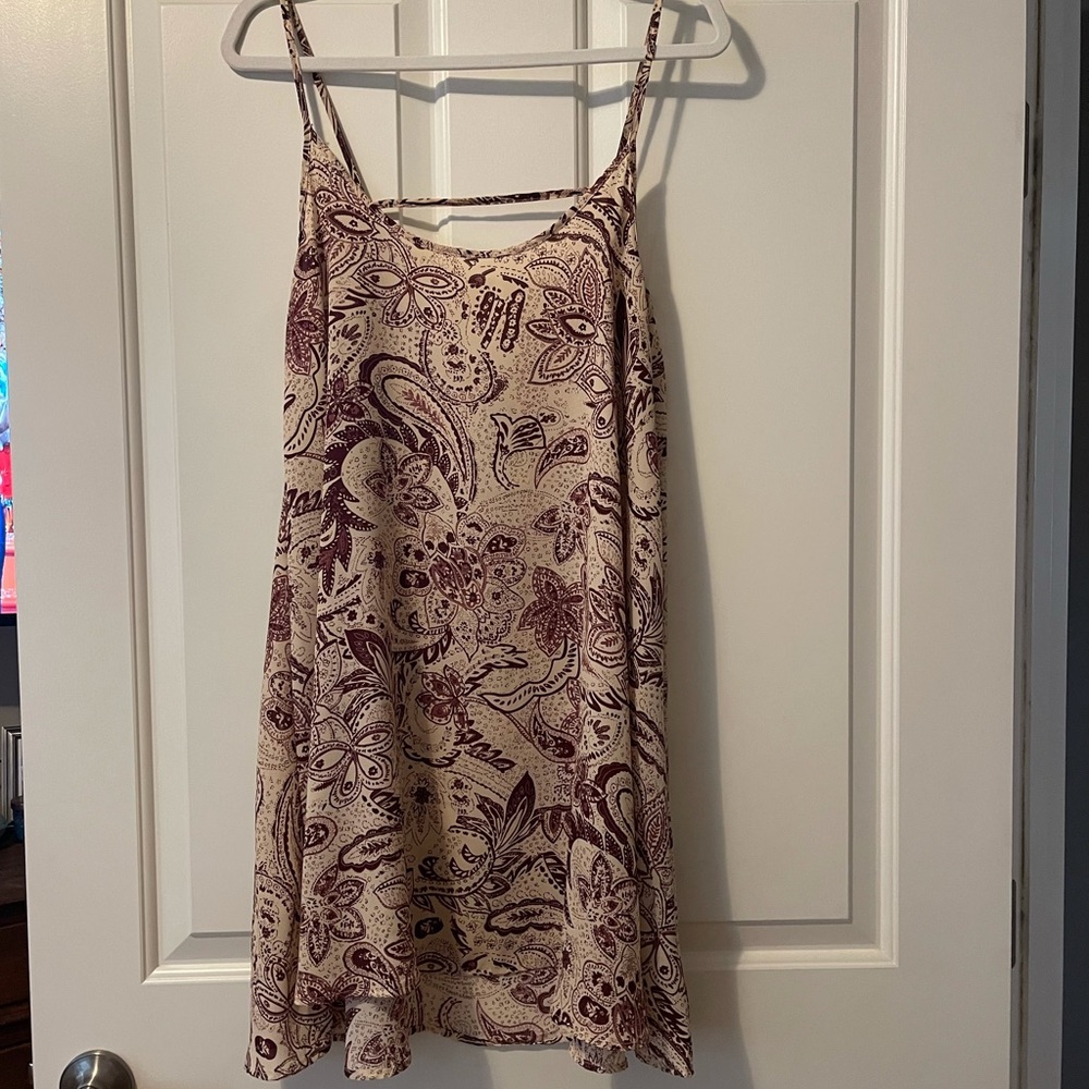 Free People paisley dress, size M-L.